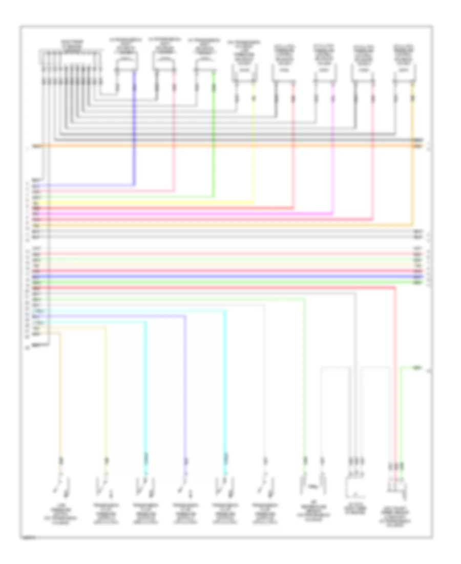 Transmission Wiring Diagram (3 of 4) for Acura RLX 2014