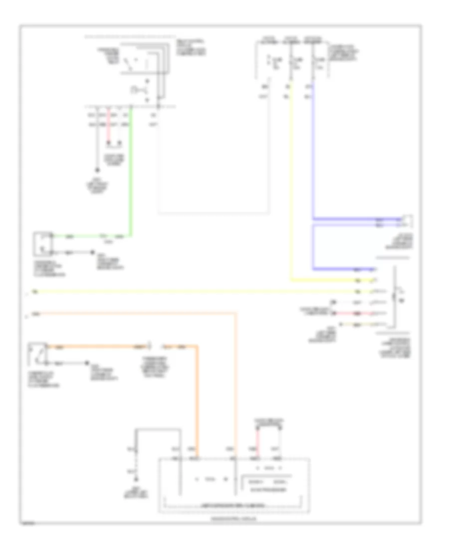 WiperWasher Wiring Diagram (2 of 2) for Acura RLX 2014
