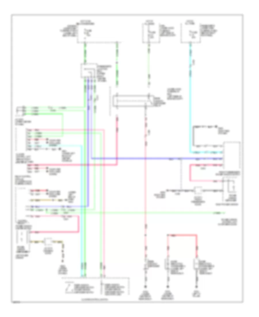 Defoggers Wiring Diagram for Acura RLX 2014