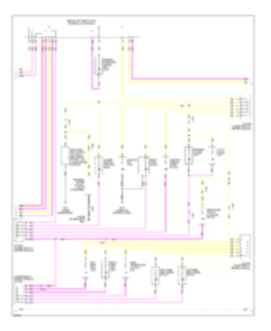 Instrument Illumination Wiring Diagram 3 of 4 for Acura RLX 2014