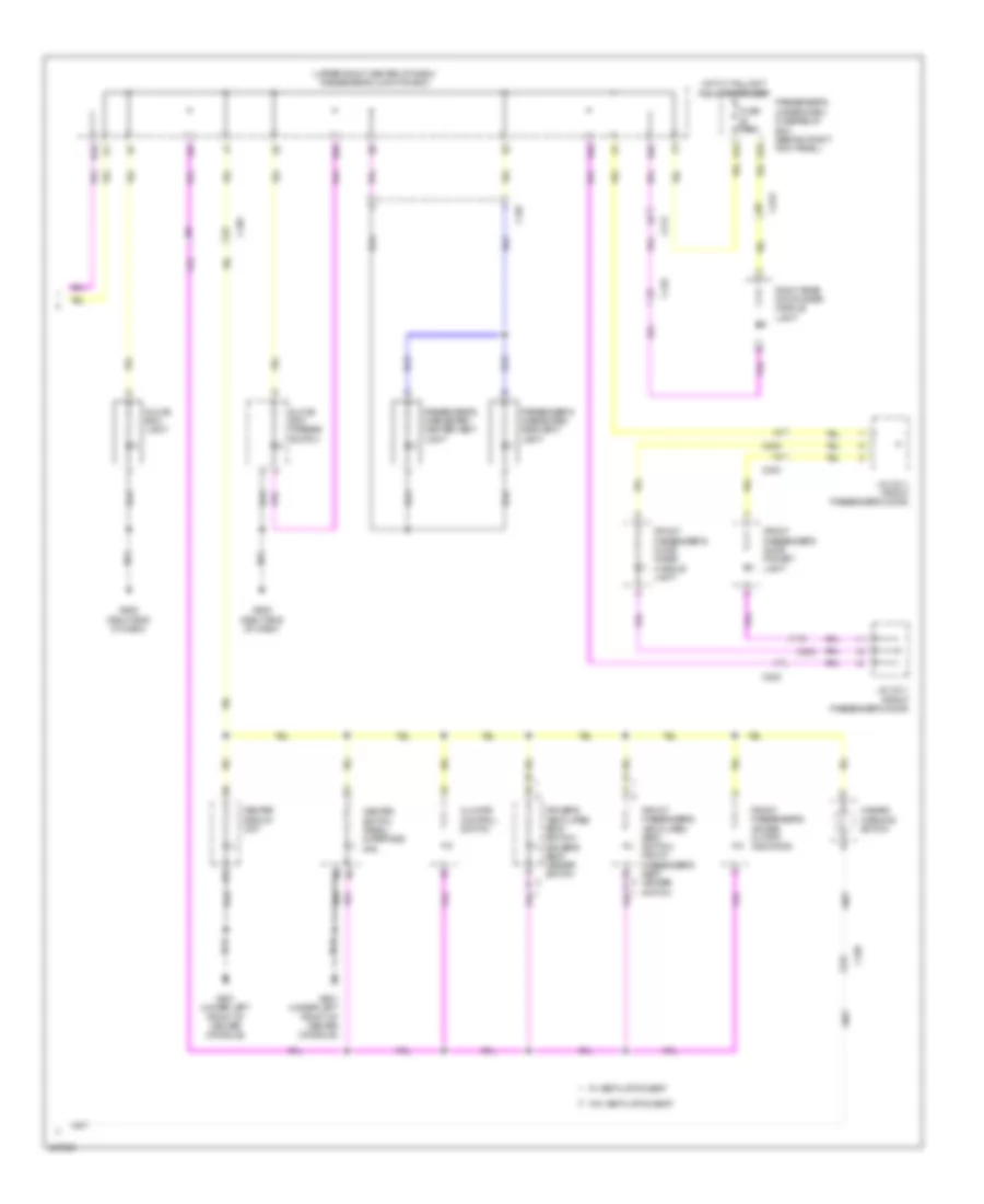 Instrument Illumination Wiring Diagram (4 of 4) for Acura RLX 2014