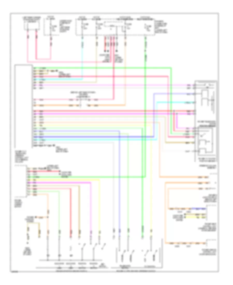 Memory Power Tilt  Power Telescopic Wiring Diagram for Acura RLX 2014