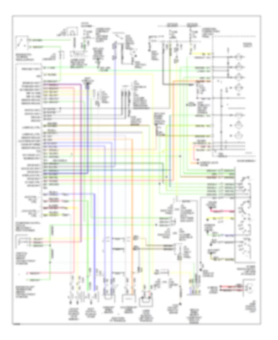 A T Wiring Diagram for Acura Legend L 1994