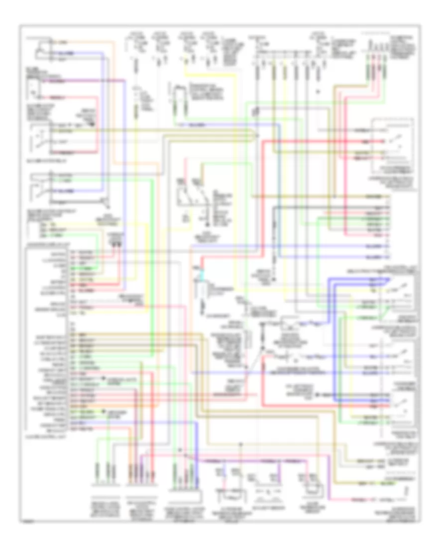 Automatic AC Wiring Diagram for Acura 3.5RL 2004