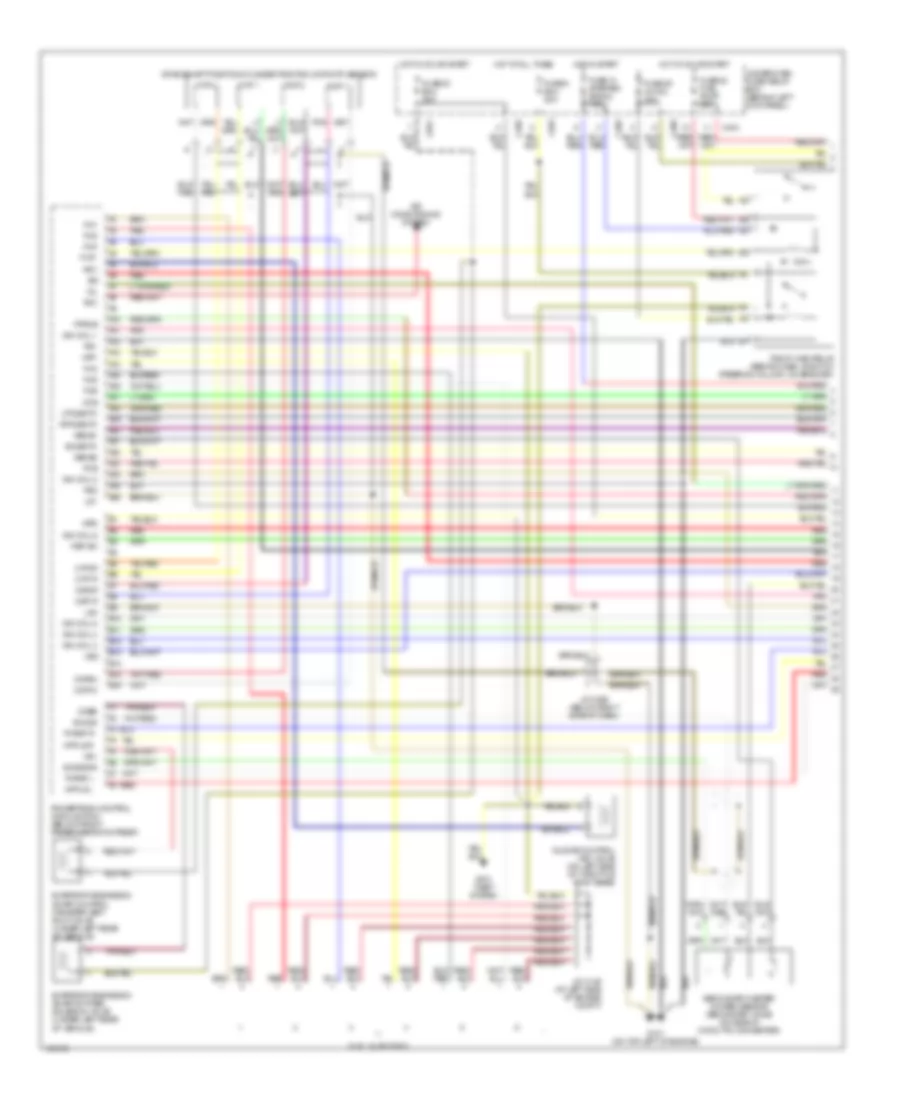 3 5L Engine Performance Wiring Diagram 1 of 4 for Acura 3 5RL 2004