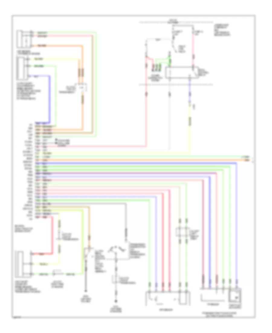 Cruise Control Wiring Diagram 1 of 2 for Acura TL 2014