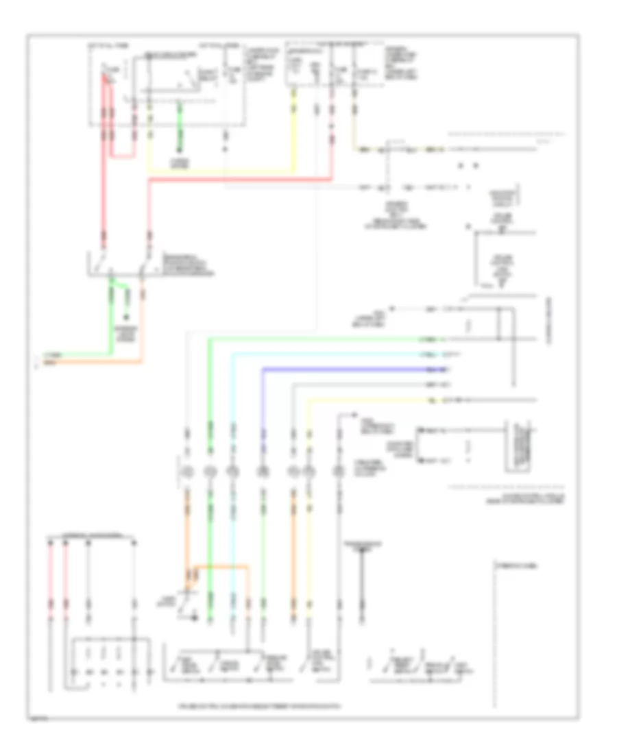 Cruise Control Wiring Diagram (2 of 2) for Acura TL 2014