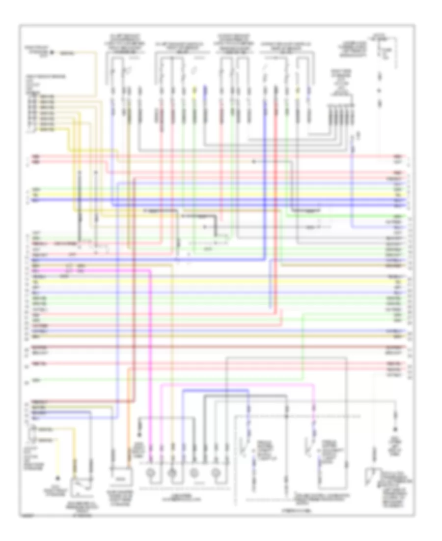 3.5L, Engine Performance Wiring Diagram (3 of 6) for Acura TL 2014