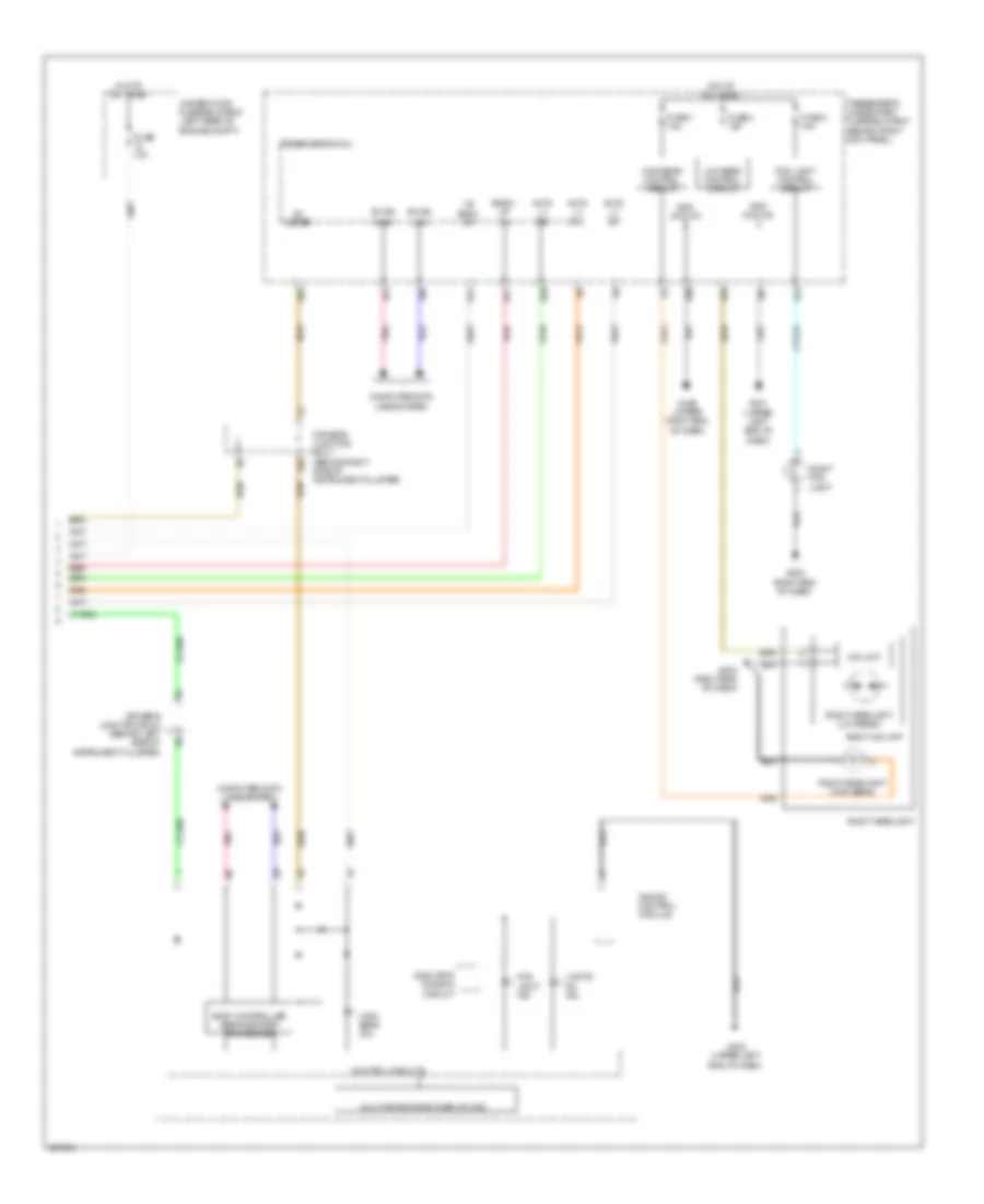 Headlights Wiring Diagram (2 of 2) for Acura TL 2014