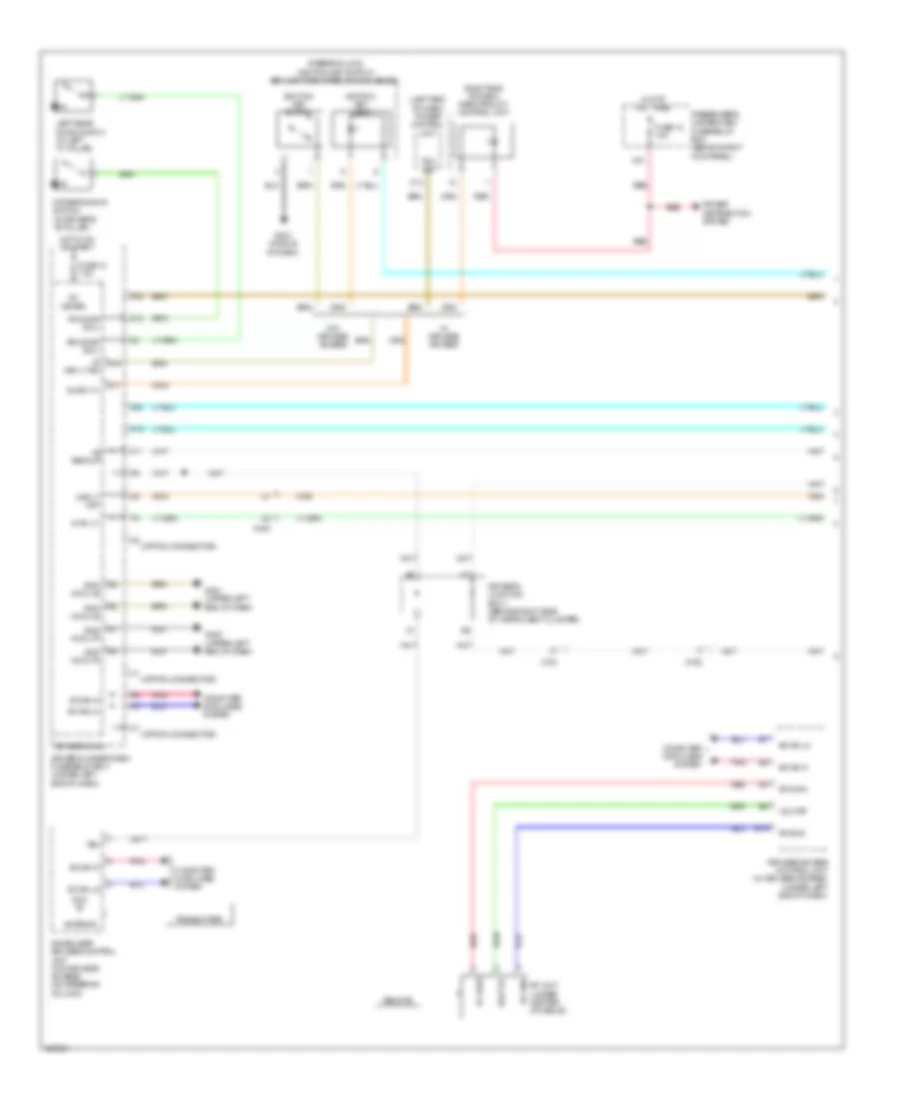 Entry Light Timer Wiring Diagram (1 of 2) for Acura TL 2014