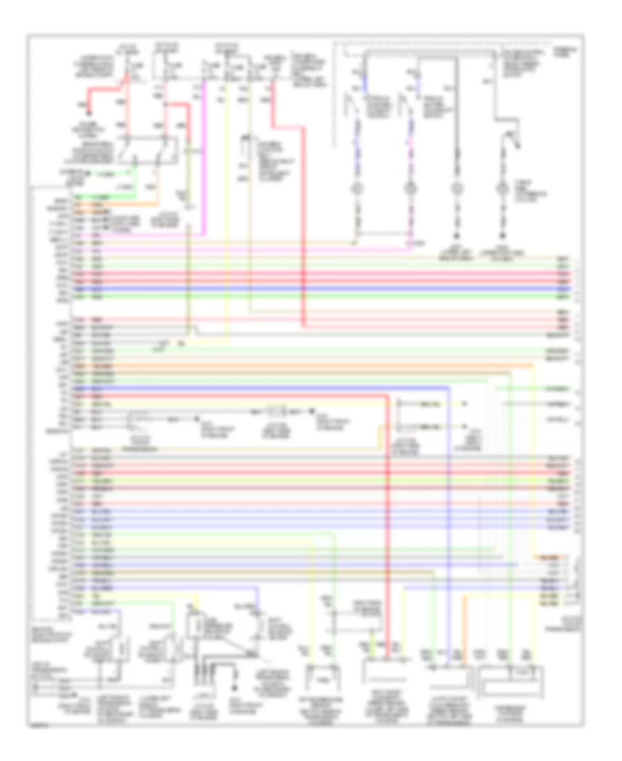 A T Wiring Diagram 1 of 2 for Acura TL 2014
