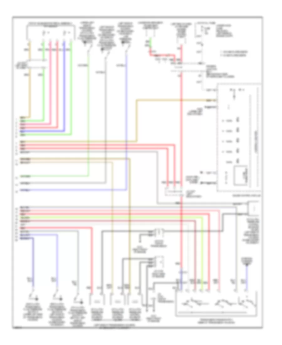 A T Wiring Diagram 2 of 2 for Acura TL 2014