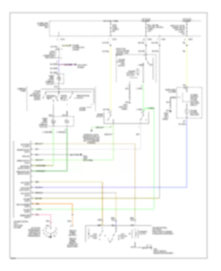 Cruise Control Wiring Diagram for Acura 2.5TL 1995