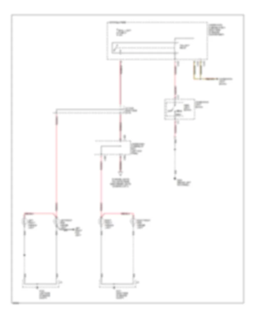 Exterior Lamps Wiring Diagram 1 of 3 for Acura 2 5TL 1995