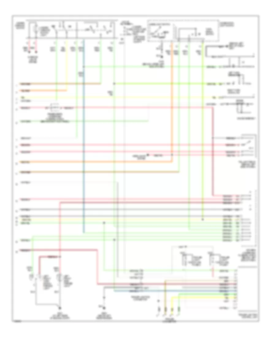 Exterior Lamps Wiring Diagram (2 of 2) for Acura MDX 2004