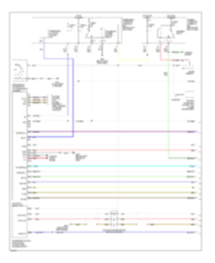Navigation Wiring Diagram 1 of 2 for Acura MDX 2004