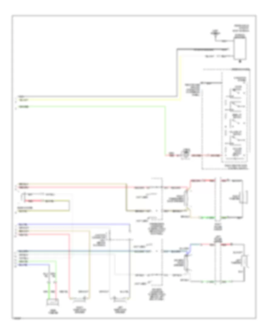 Radio Wiring Diagram, withBOSE (2 of 2) for Acura MDX 2004