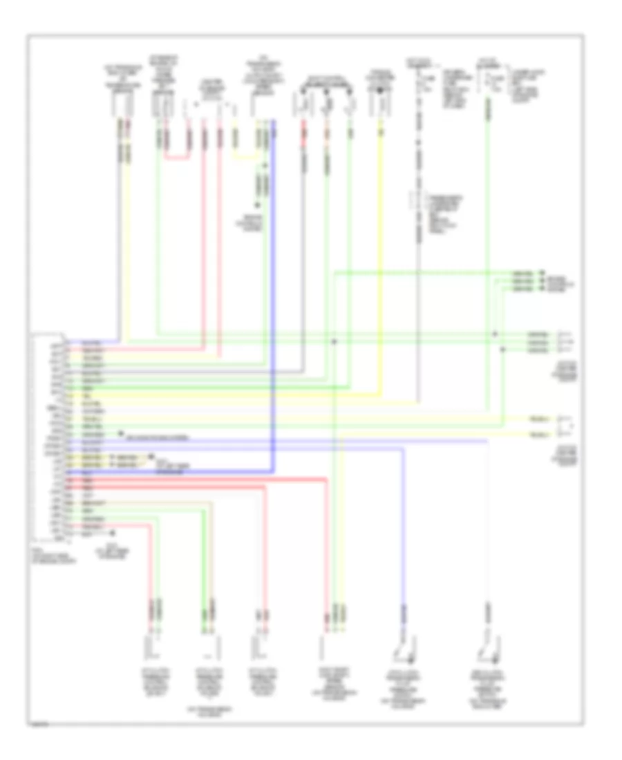 A T Wiring Diagram 1 of 2 for Acura MDX 2004
