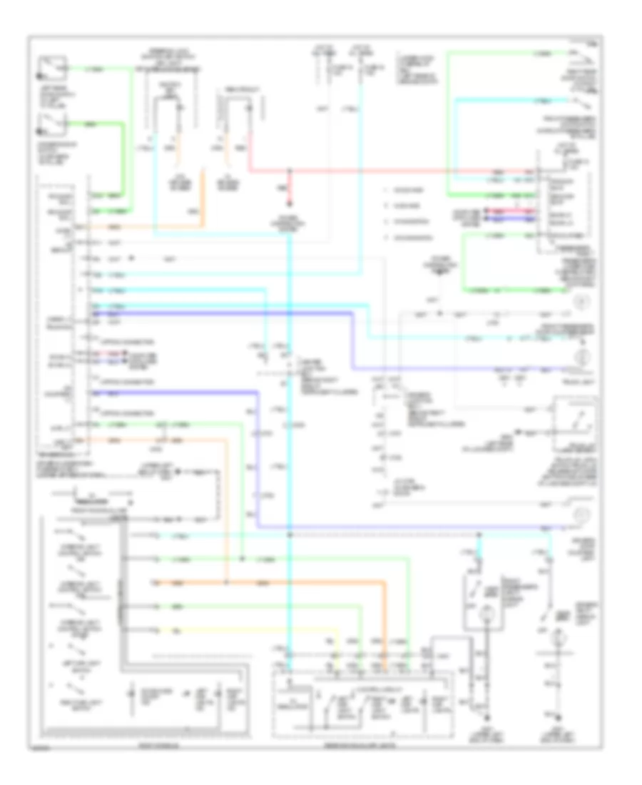 Courtesy Lamps Wiring Diagram for Acura TL SH AWD 2014