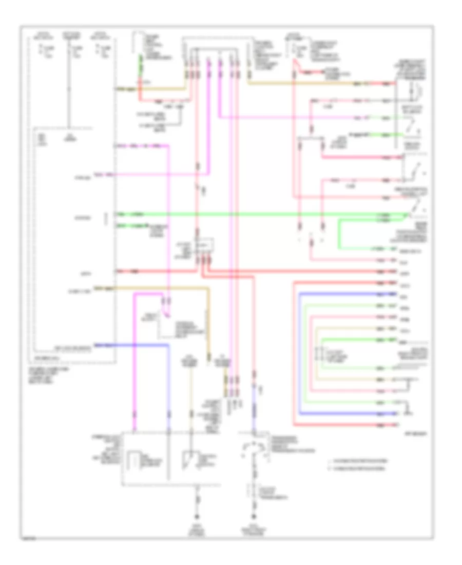 Shift Interlock Wiring Diagram for Acura TL SH AWD 2014