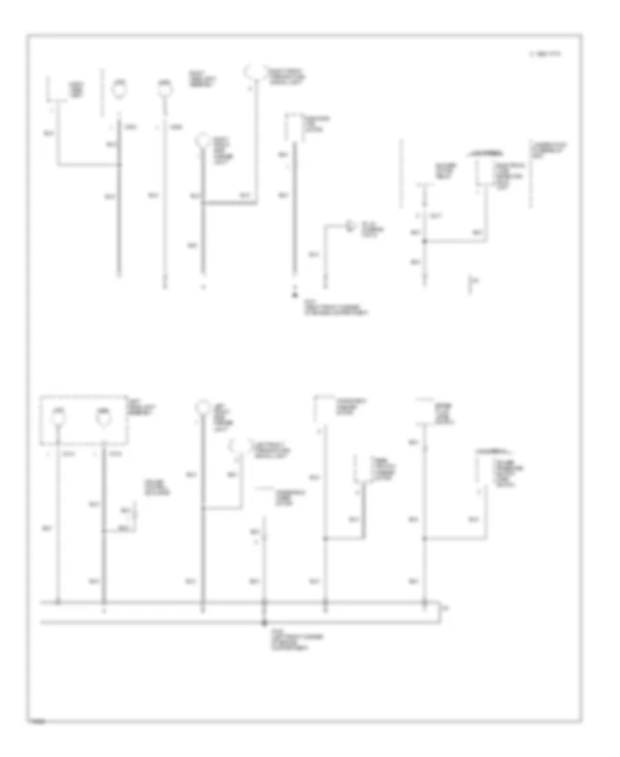 Ground Distribution Wiring Diagram (2 of 5) for Acura Integra GS-R 1995