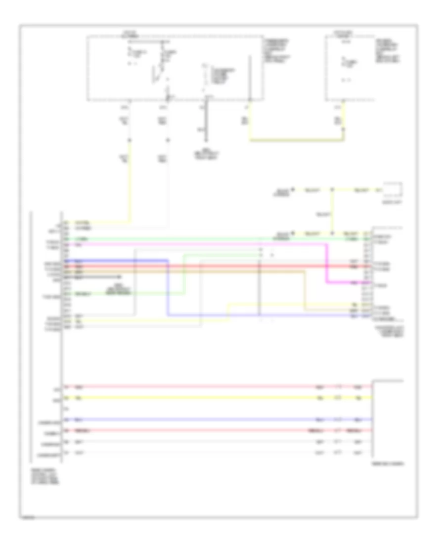 Rear Camera Wiring Diagram for Acura MDX Touring 2004