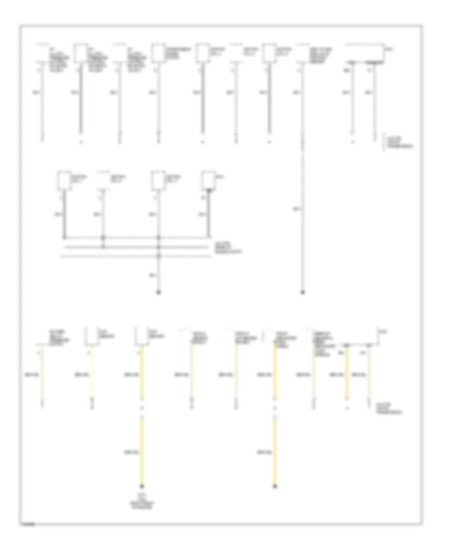 Ground Distribution Wiring Diagram (2 of 6) for Acura TSX 2014