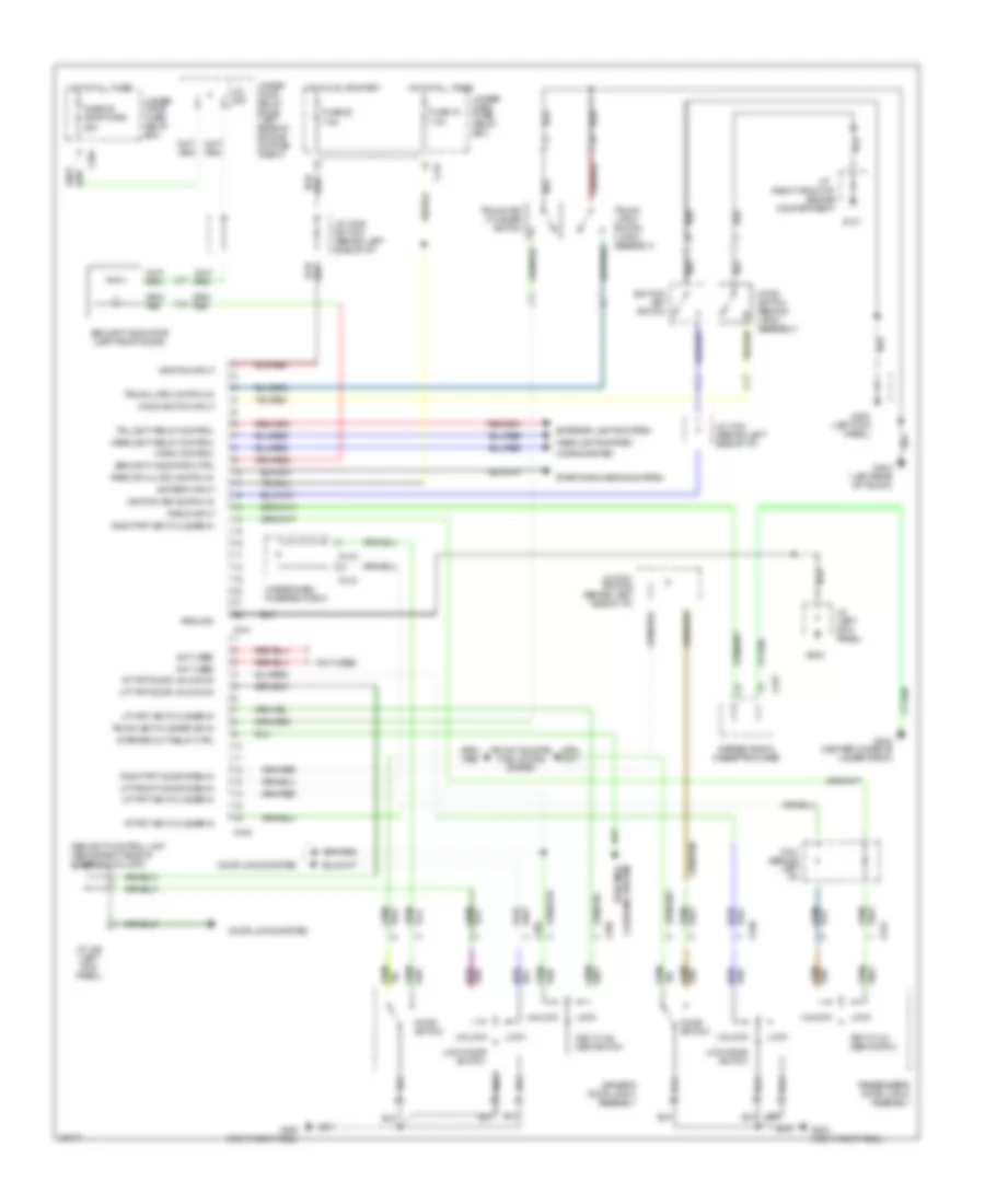 Anti-theft Wiring Diagram, Coupe for Acura Legend GS 1995