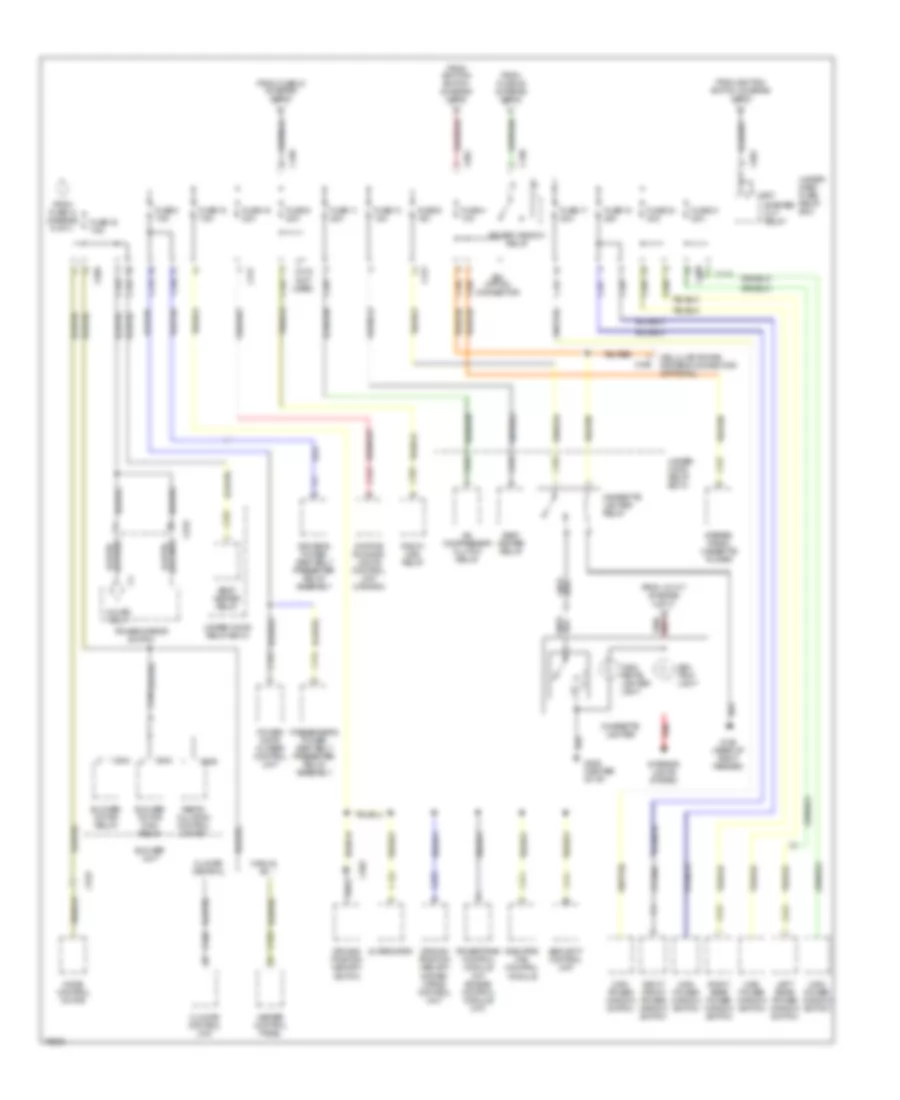 Power Distribution Wiring Diagram 7 of 7 for Acura Legend GS 1995