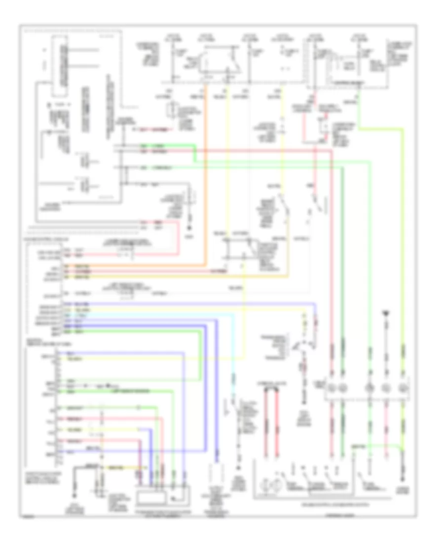 Cruise Control Wiring Diagram for Acura TL 2004