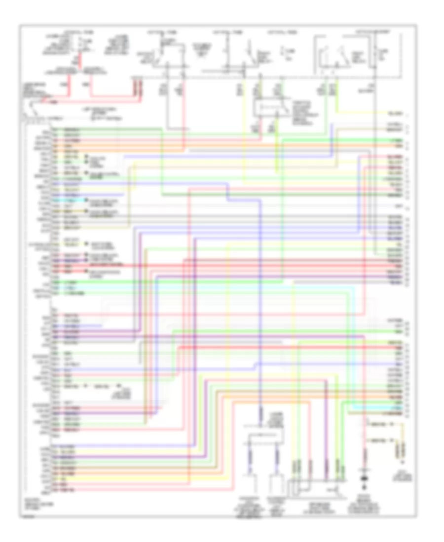 3 2L Engine Performance Wiring Diagram 1 of 5 for Acura TL 2004