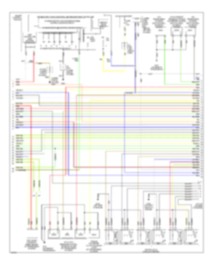 3.2L, Engine Performance Wiring Diagram (4 of 5) for Acura TL 2004