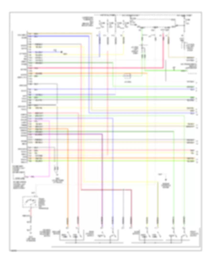 Driver s Memory Seat Wiring Diagram 1 of 2 for Acura TL 2004