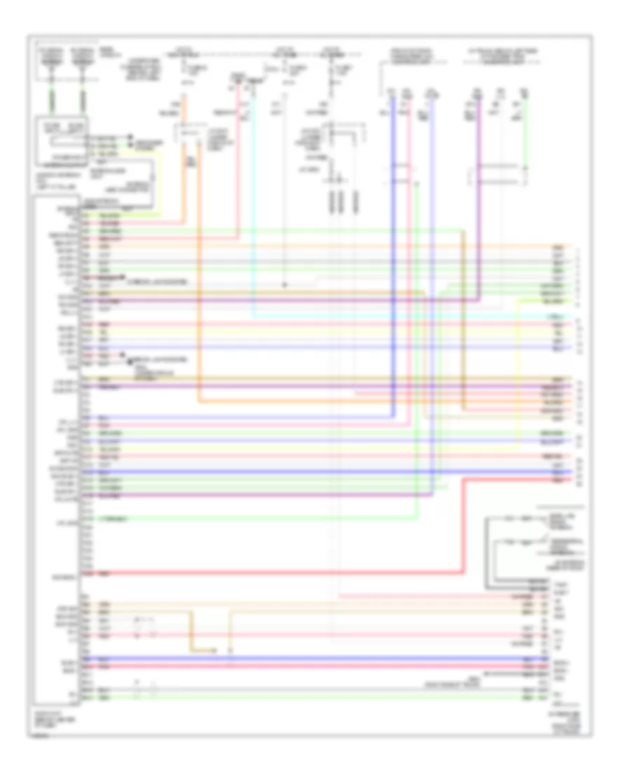 Radio Wiring Diagram 1 of 2 for Acura TL 2004