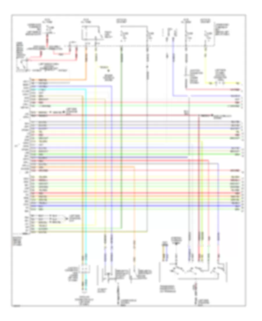 A T Wiring Diagram 1 of 2 for Acura TL 2004