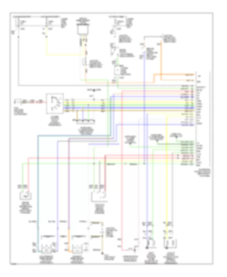 A T Wiring Diagram for Acura 3 2TL 1996