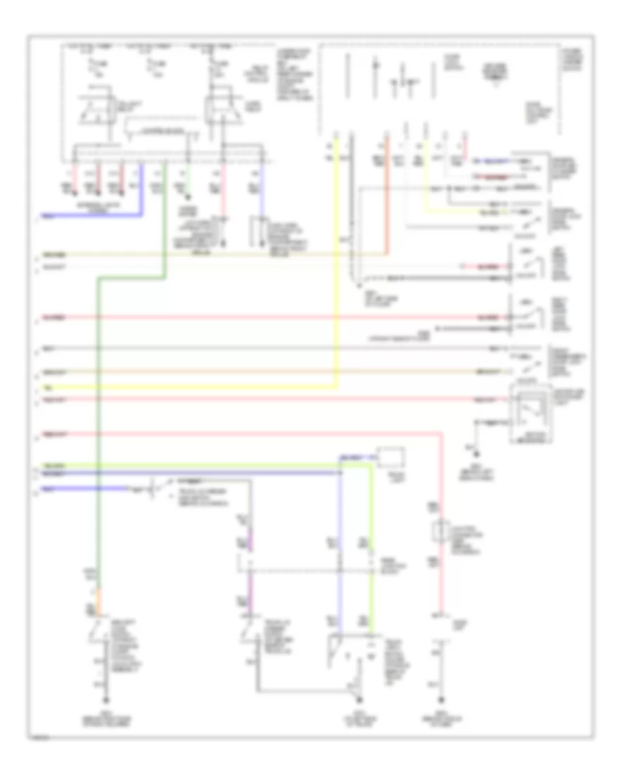 Forced Entry Wiring Diagram (2 of 2) for Acura TSX 2004