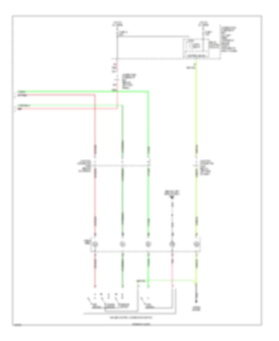 Cruise Control Wiring Diagram (2 of 2) for Acura TSX 2004