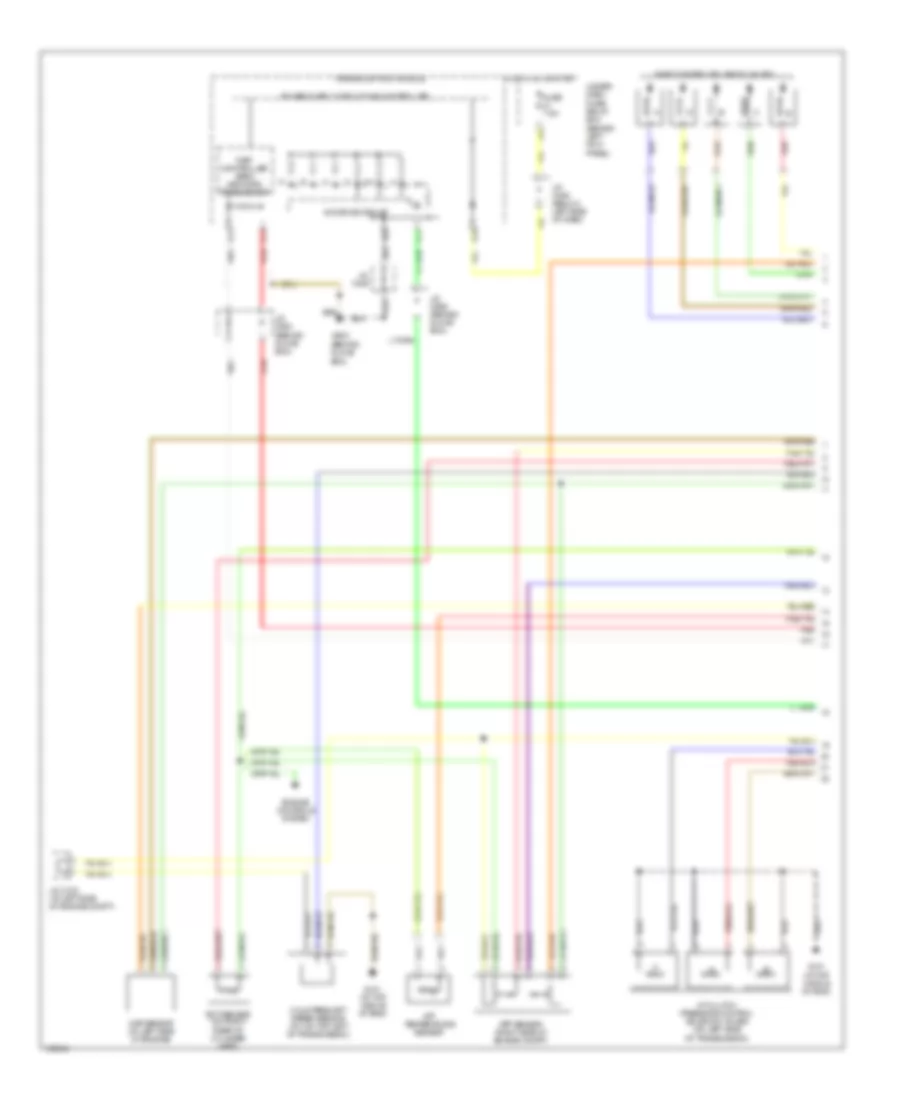 Transmission Wiring Diagram 1 of 2 for Acura TSX 2004