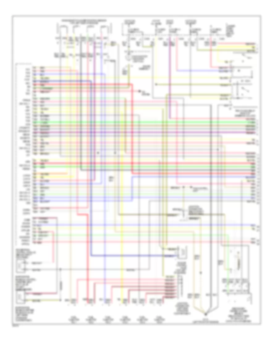3 5L Wiring Diagram 3 5RL 3 5L Wiring Diagram 1 Of 4 for Acura 3 5RL 1996