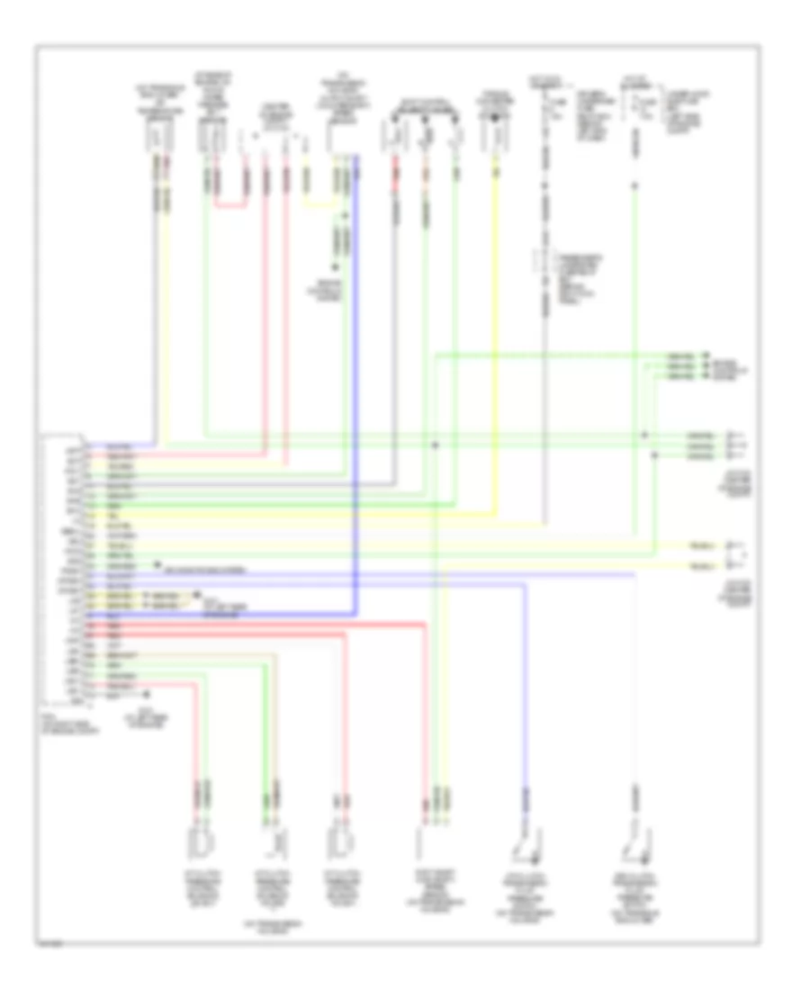 AT Wiring Diagram (1 of 2) for Acura MDX 2005