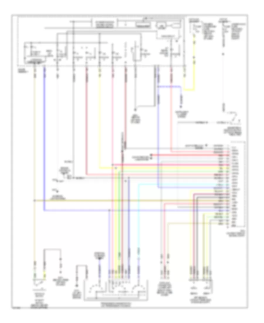 A T Wiring Diagram 2 of 2 for Acura MDX 2005