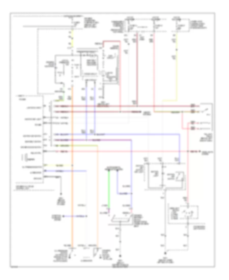 Chime Wiring Diagram for Acura MDX 2005