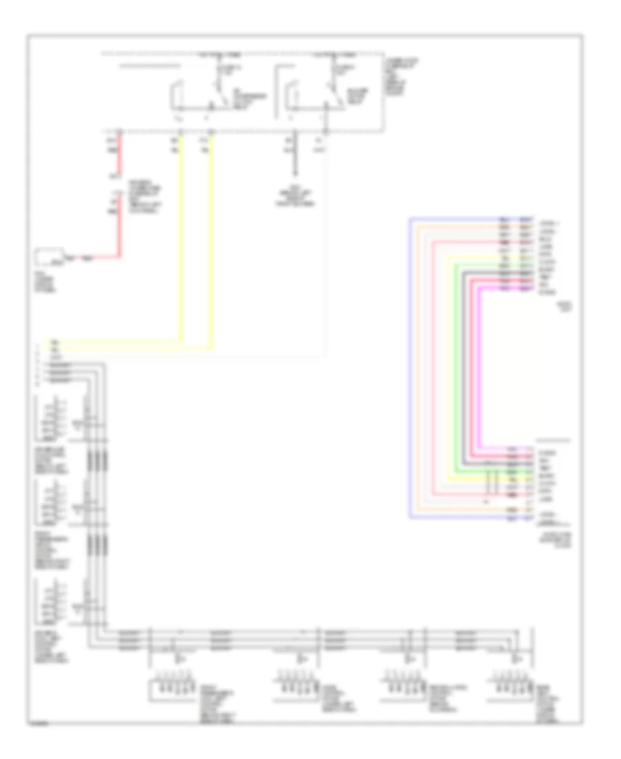 Automatic AC Wiring Diagram (2 of 3) for Acura RL 2005