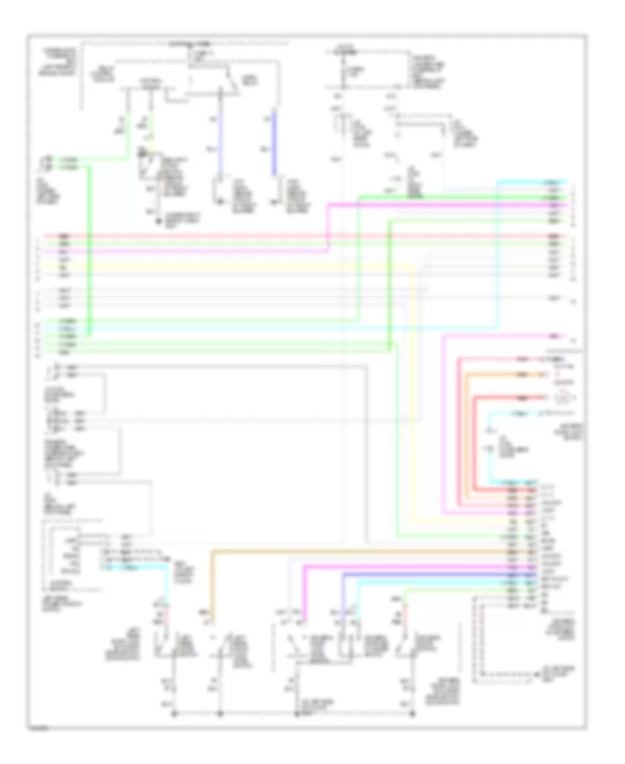 Anti theft Wiring Diagram 2 of 5 for Acura RL 2005