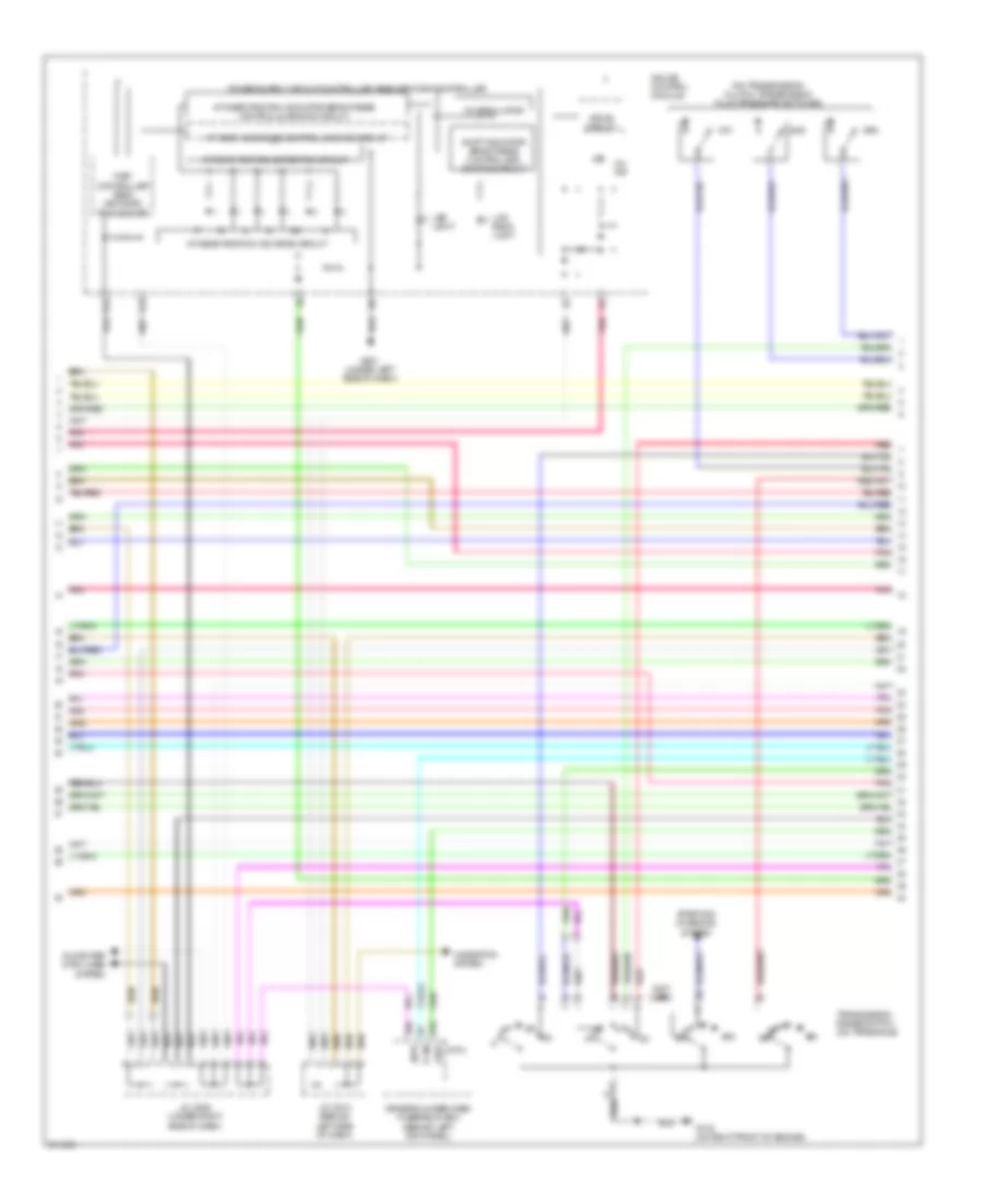 3.5L, Engine Performance Wiring Diagram (5 of 6) for Acura RL 2005