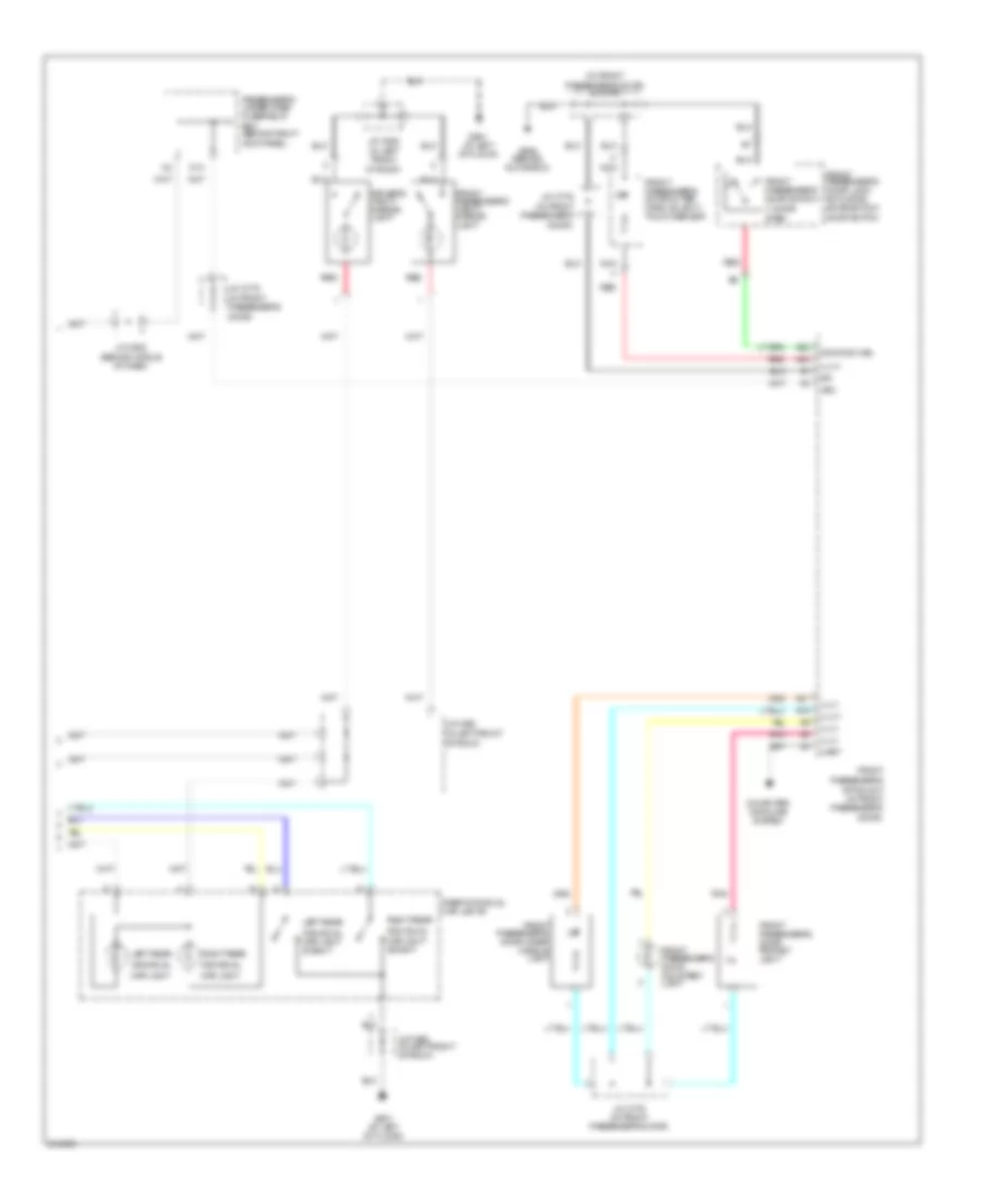 Courtesy Lamp Wiring Diagram (3 of 3) for Acura RL 2005