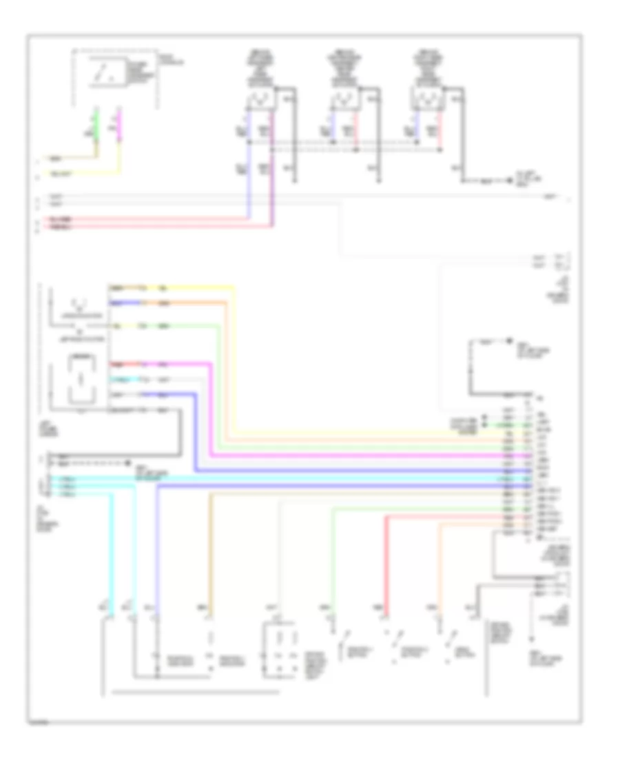 Memory Systems Wiring Diagram 2 of 4 for Acura RL 2005
