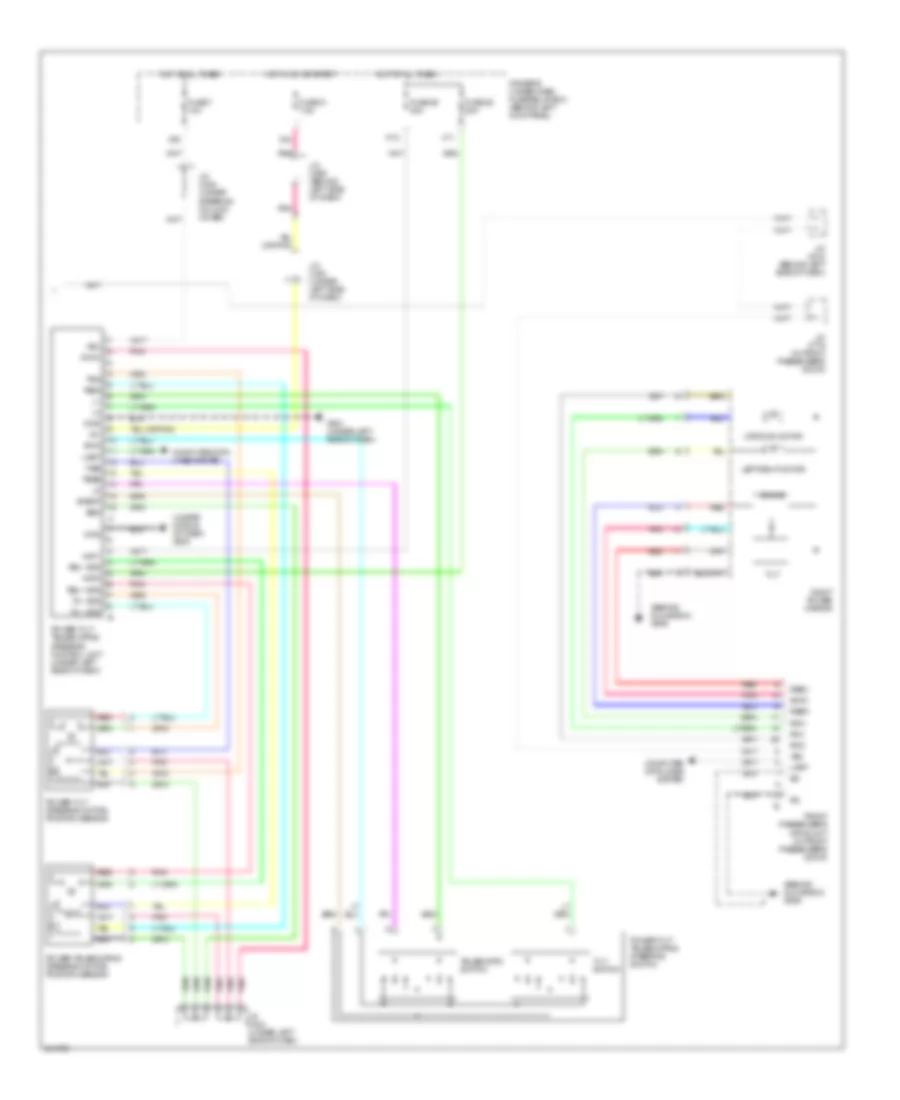 Memory Systems Wiring Diagram (3 of 4) for Acura RL 2005