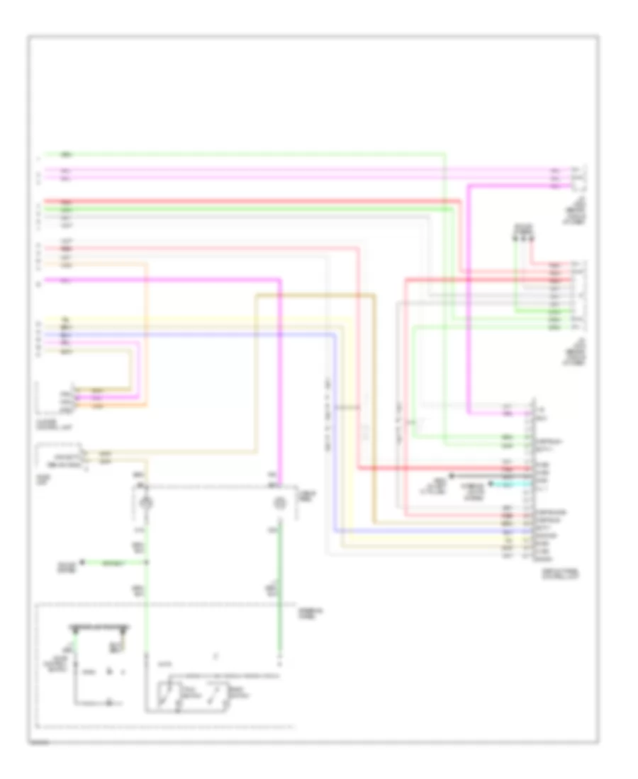 Navigation Wiring Diagram (2 of 2) for Acura RL 2005